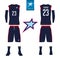 Basketball jersey, shorts, socks template for basketball club