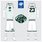 Basketball jersey, shorts, socks template for basketball club. Front and back view sport uniform. Tank top t-shirt mock up.