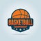 Basketball logo template