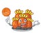 With basketball orange coral reef toys shape cartoon