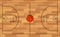 Basketball parquet floor