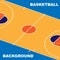 Basketball pitch background