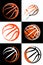 Basketball set, sport images