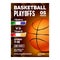 Basketball Sport Playoff Game Flyer Banner Vector