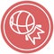 basketball sports circular icon