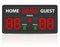 Basketball sports digital scoreboard vector illustration