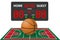 Basketball sports digital scoreboard vector illustration