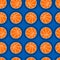Basketball sports seamless pattern