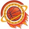 Basketball team logo