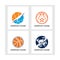 Basketball vector logo design