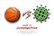 Basketball vs coronavirus covid-19