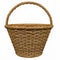 Basketry in a white backgound