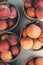 Baskets Organic Peaches