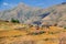 A Basotho vilage in the Highlands of Maluti Mountains