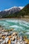 Baspa river in Himalayas