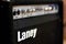 Bass amplifier Laney logo name detail