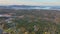 Bass Harbor aerial view, Tremont, Maine, USA