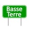 Basse-Terre road sign.