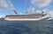 Basseterre, St. Kitts - 1/24/2018 - The Carnival Conquest cruise ship docked in Port Zane, St. Kitts