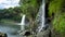 Bassin la Paix waterfall