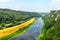 Bastei hills in Germany