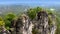 Bastei rock formation in Saxon Switzerland National Park, Germany