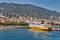 Bastia ferry passenger port. Corsica island, France