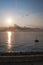 Bastia, sailboat, Mediterranean Sea, dawn, sun, Corsica, Corse, Cap Corse, Haute Corse, France, Europe, island, summer