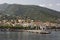 Bastia, view from the ferry, Corsica, France