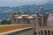 Bastion in old port of Menton