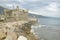 The Bastion and the port at Menton, France