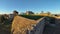 Bastions and ramparts of the Castle of Abrantes, Portugal