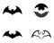 Bat vector icon