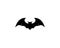 Bat vector icon illustration design