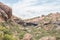 Bat Wing Waterfall on the Cannibal Hiking Trail near Clarens