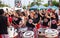 Batala drummers - international music group that plays samba