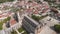 Batalha, Portugal. City panorama and view to Batalha Monastery