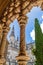 Batalha, Portugal. Detail of Royal Cloister aka Claustro Real of Batalha Abbey aka Monastery of Santa Maria da Vitoria. Gothic and