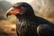 Bateleur eagle, a medium-sized bird of prey found in sub-Saharan Africa.