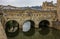The Bath Covered Bridge in Bath, England