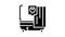 bath repairs glyph icon animation