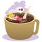 Bathing on Coffee