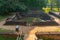 Bathing pool at the royal palace at Polonnaruwa, Sri Lanka