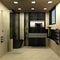 Bathroom black design