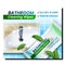 Bathroom Cleaning Wipes Promotion Poster Vector