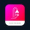 Bathroom, Hotel, Service, Shower Mobile App Icon Design
