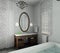 Bathroom. Modern design of interior