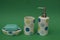 Bathroom toiletries. Set of bathroom toiletry & soap tablet