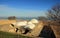 The baths in Sassanid Fortress Naryn-Kala in Derbent city, Republic of Dagestan