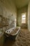 Bathtub in a deserted building, Namibia